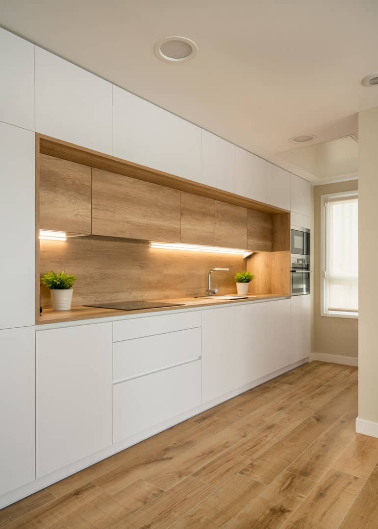 Mueble de salón antracita y madera · vista 6